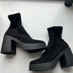ASOS Chunky Sock Boot Size 9